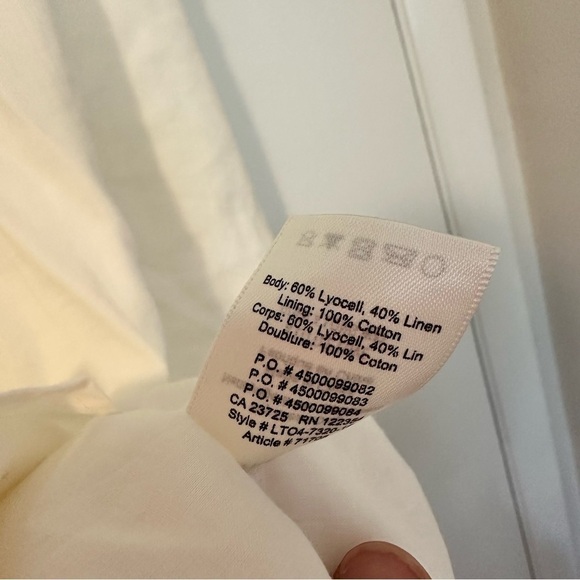 Aritzia Wilfred Silana Linen Wrap Skirt New - Picture 10 of 10